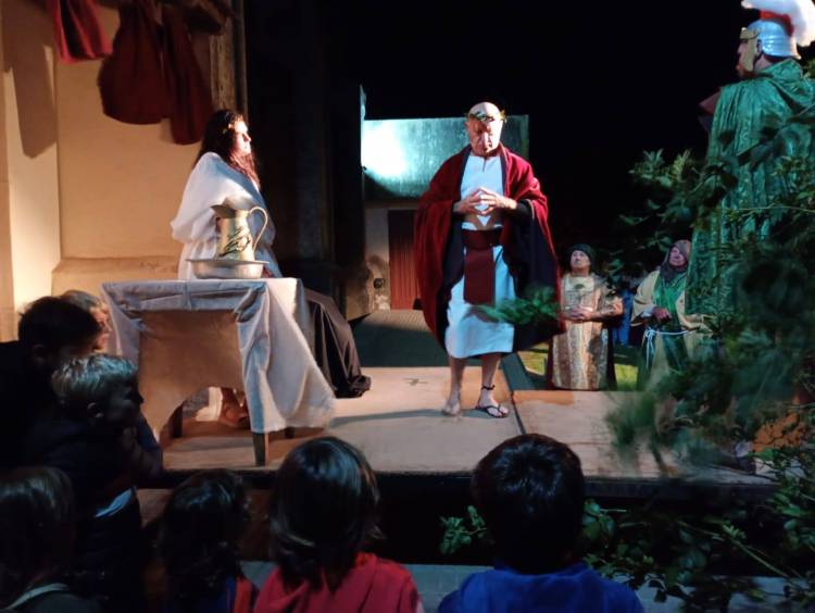 VIACRUCIS VIVIENTE EN SANTA MARÍA