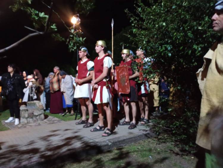 VIACRUCIS VIVIENTE EN SANTA MARÍA