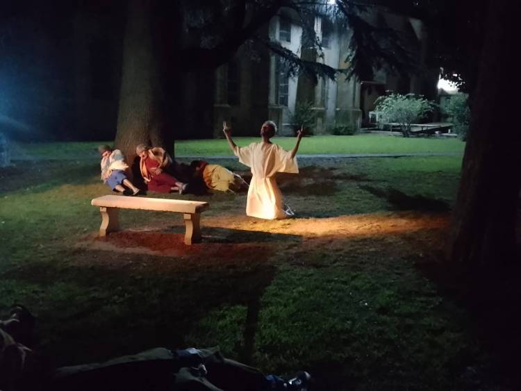 VIACRUCIS VIVIENTE EN SANTA MARÍA