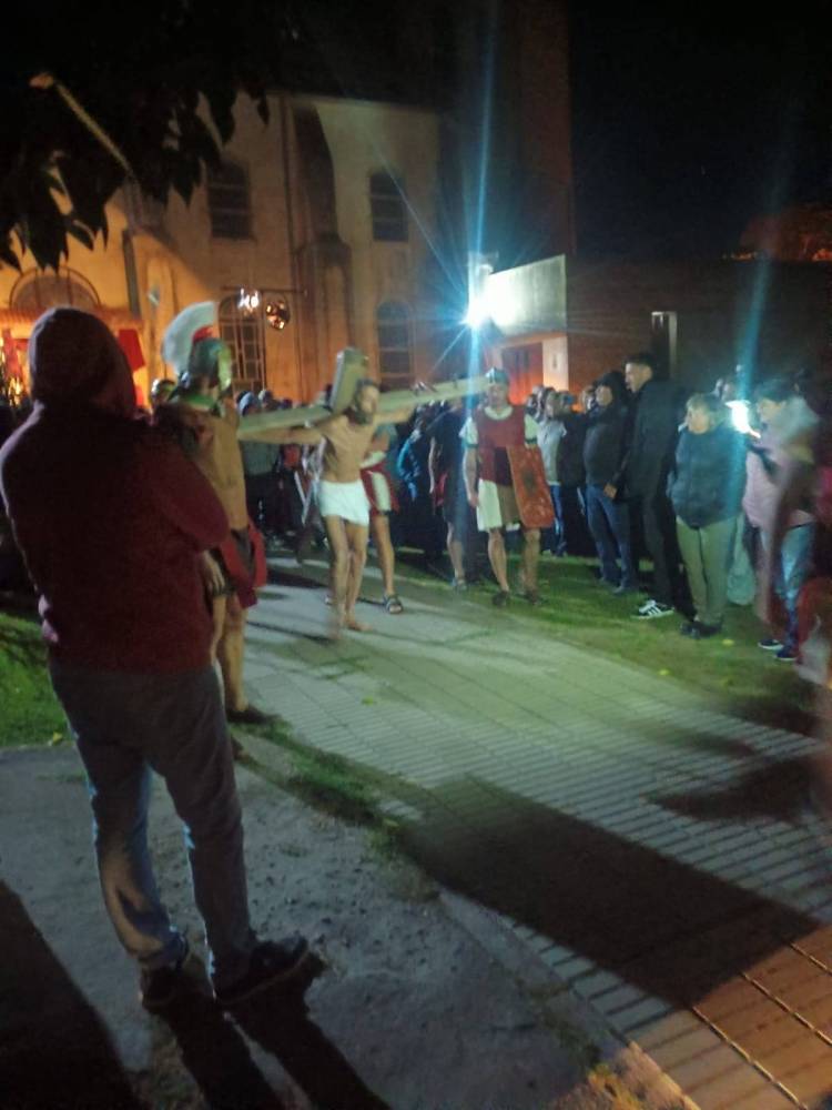 VIACRUCIS VIVIENTE EN SANTA MARÍA