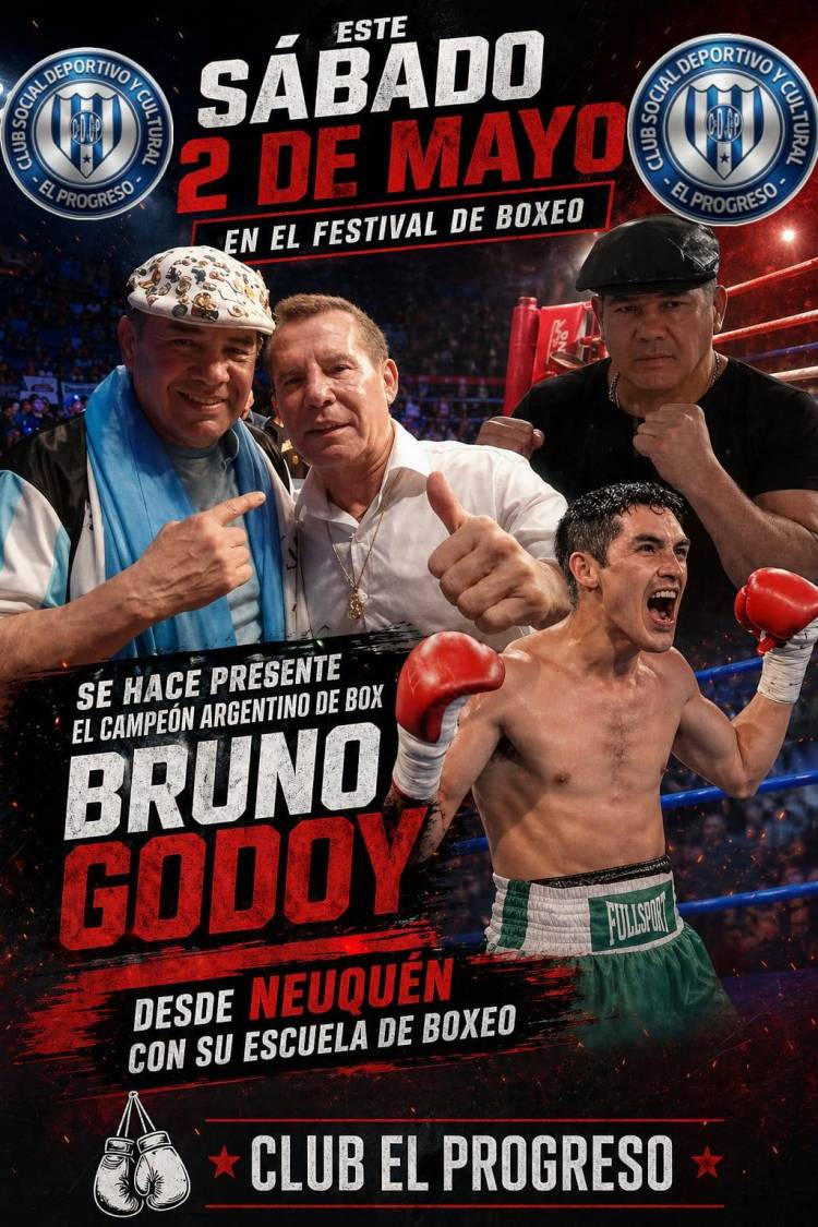 Boxeo en Club El Progreso de pueblo Santa Maria