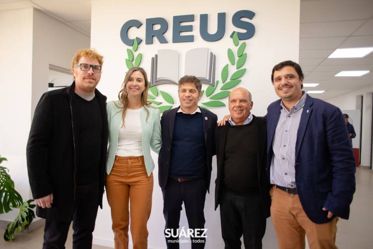 Ampliación del CREUS, entrega de escrituras y fortalecimiento del trabajo local