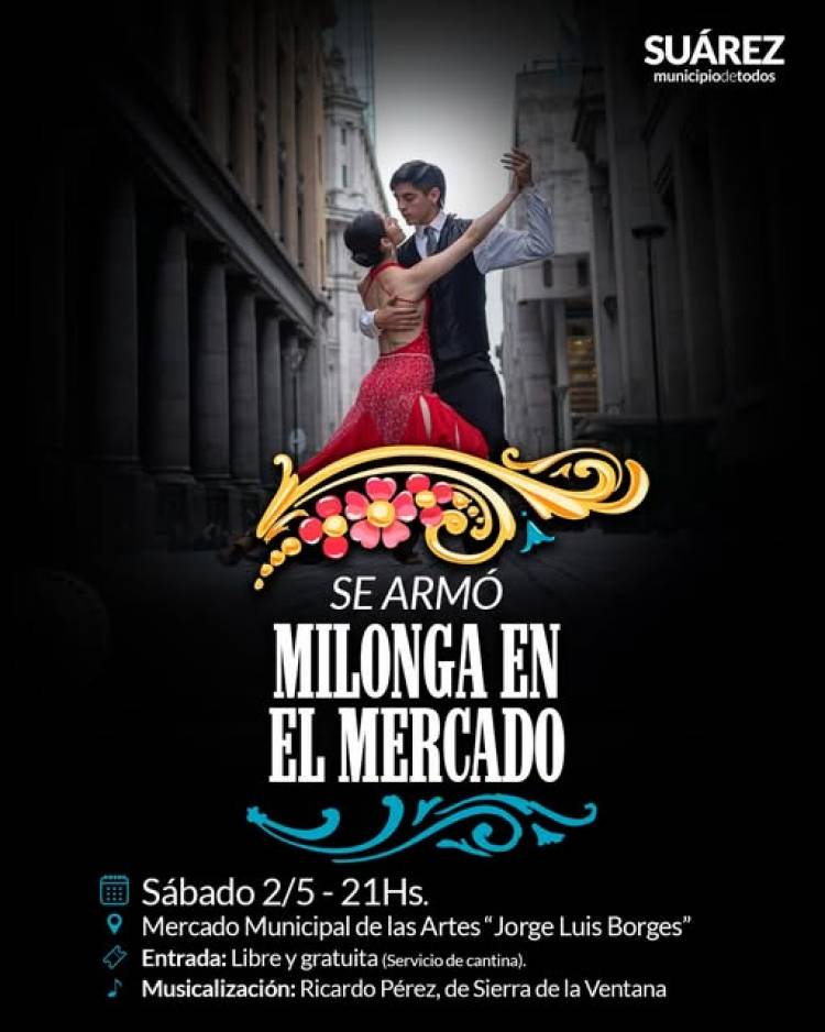 ¡Se armó Milonga en el Mercado!