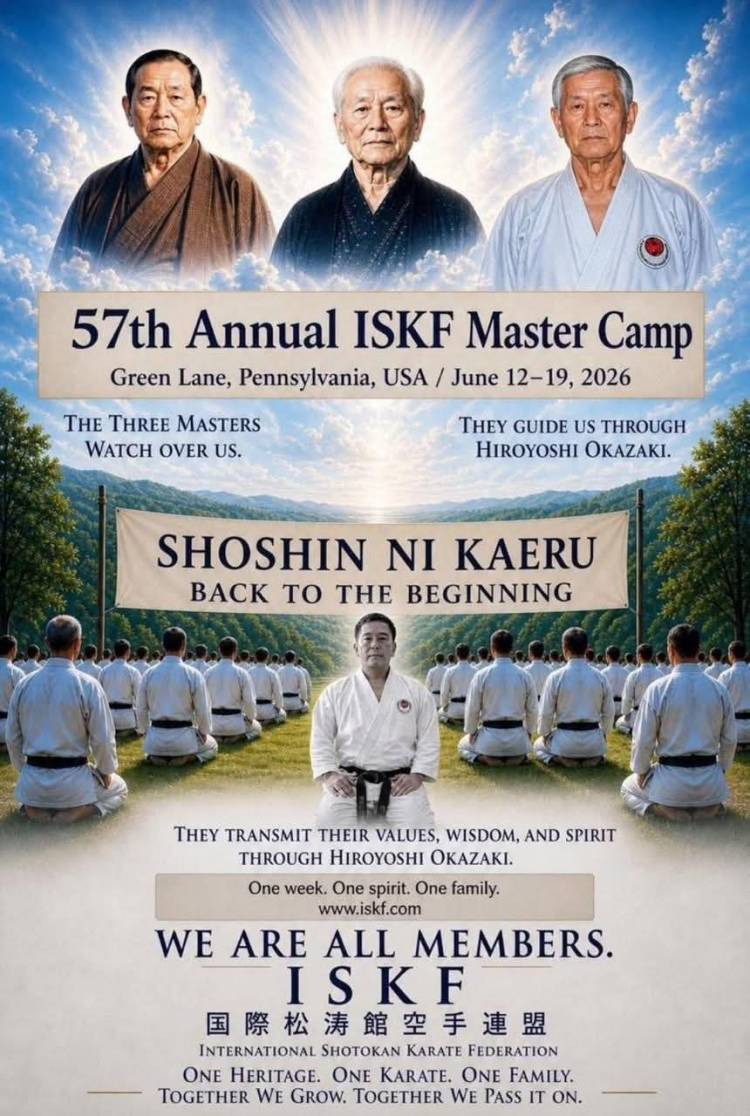  El Sensei Pablo Amoroso representará a CDS en el prestigioso "57th Annual ISKF Master Camp" en Estados Unidos