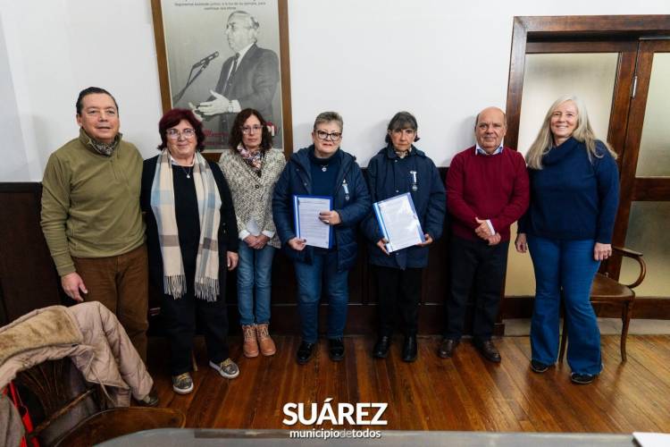 Ricardo Moccero recibió a dos mujeres veteranas de Guerra de Malvinas que salvaron vidas durante la gesta
