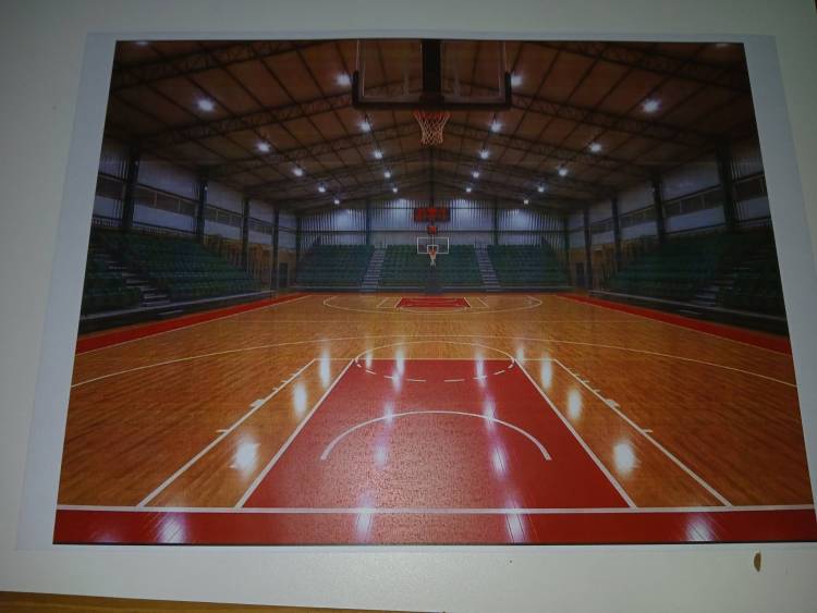 Deportivo Sarmiento anuncio el reinicio de la obra del gimnasio del Emilio Bove