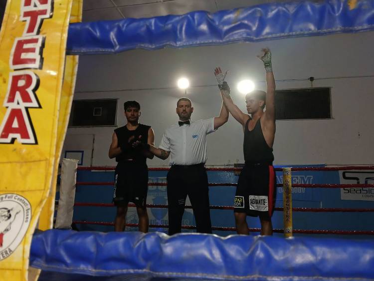 Gran Festival boxistico organizado por BUNDINI BOXING en el Club Alem de Coronel Pringles