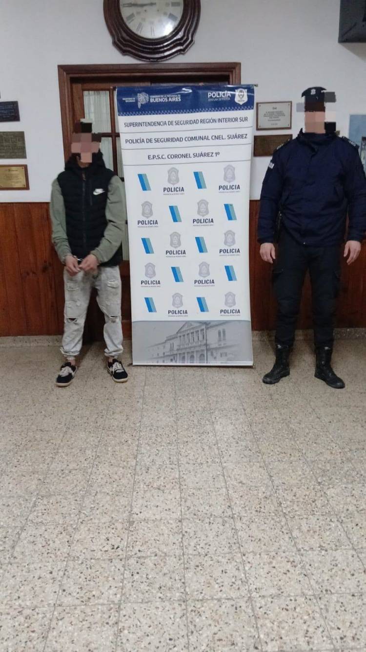 La jefatura de la policia de seguridad comunal de Coronel Suarez informa
