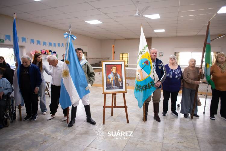Coronel Suárez rindió homenaje al General José de San Martín