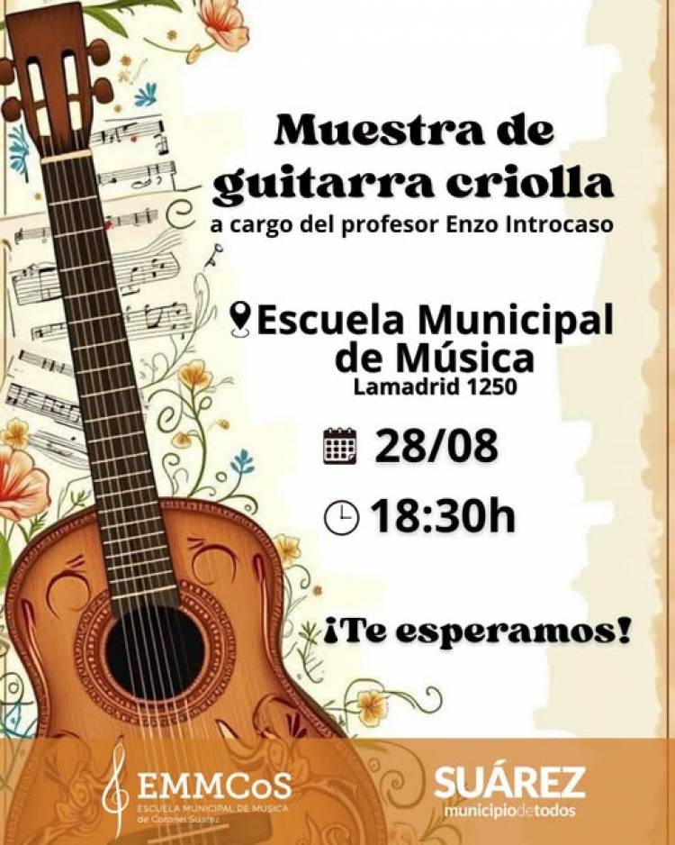 MUESTRA DE GUITARRA CRIOLLA