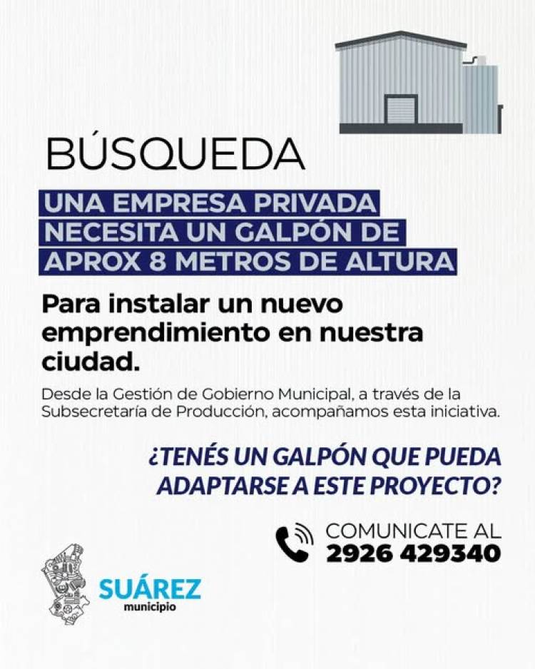 Una nueva inversión elige Coronel Suárez