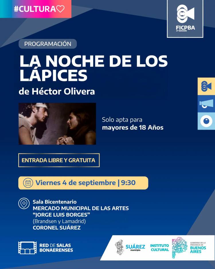 ¡El Festival Internacional de Cine llega a Coronel Suárez!