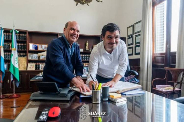 Mauro asumió como Intendente Interino hasta el 2 de Octubre