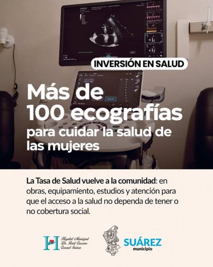 Más de 100 ecografías para cuidar la salud de las mujeres