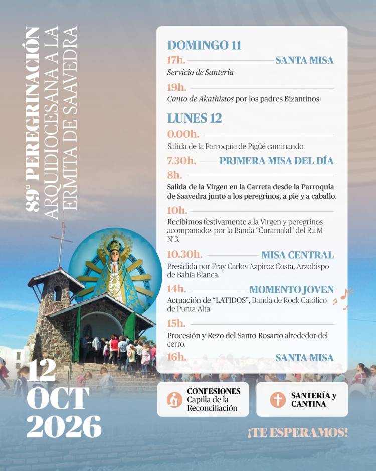 SE VIENE LA PEREGRINACION: la virgen nos espera en su Ermita