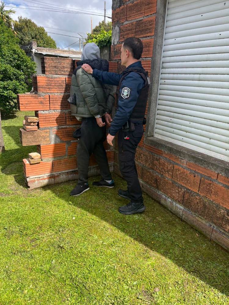 Allanamiento positivo y detencion en una causa por infraccion a la ley de estupefacientes