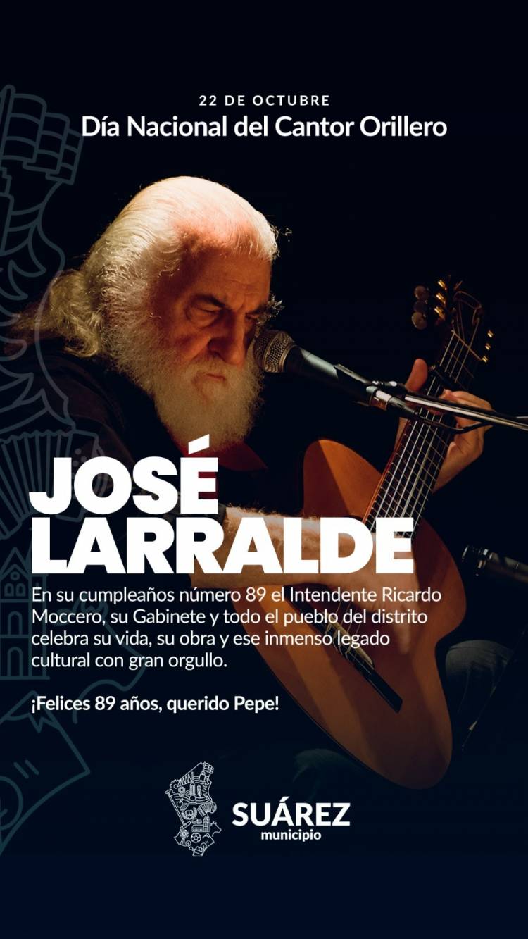 José Larralde: El canto que nació en Huanguelén y se convirtió en voz de todo un país 