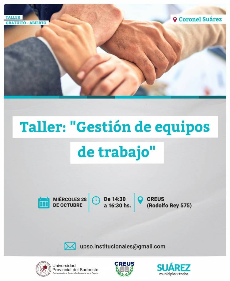  Taller: gestión de equipos de trabajo