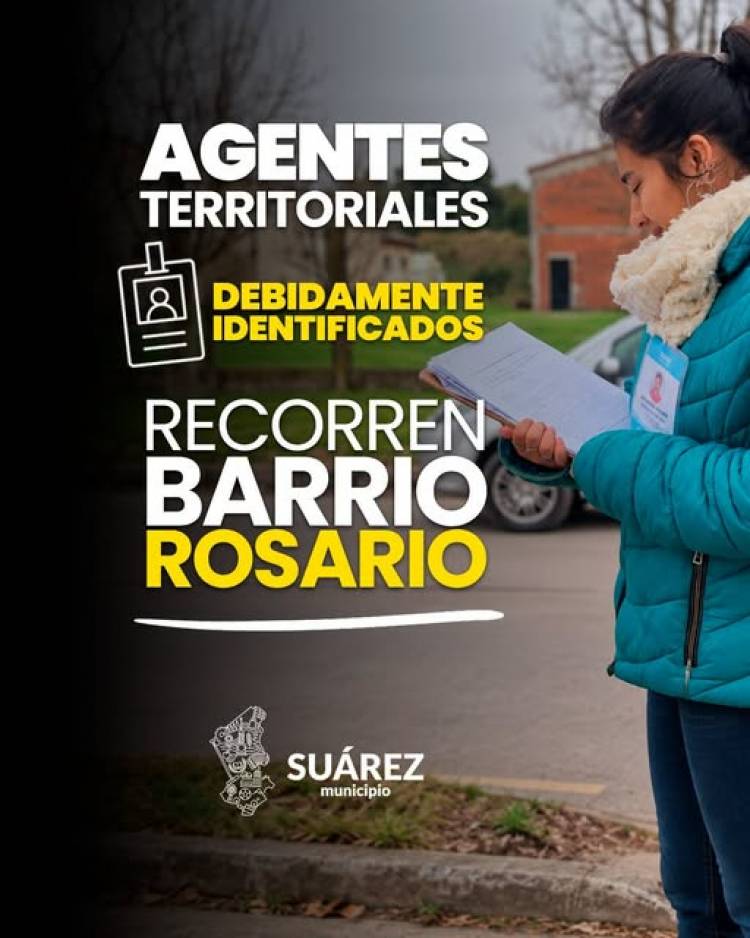 BARRIO ROSARIO: COMENZÓ UN NUEVO RELEVAMIENTO TERRITORIAL